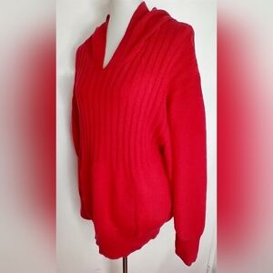 J. PETERMAN COTTON KNIT HOODIE